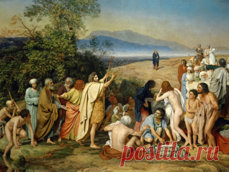 "Русская религиозная и историческая живопись XIX века: А. Иванов, Н. Ге, В. Суриков"