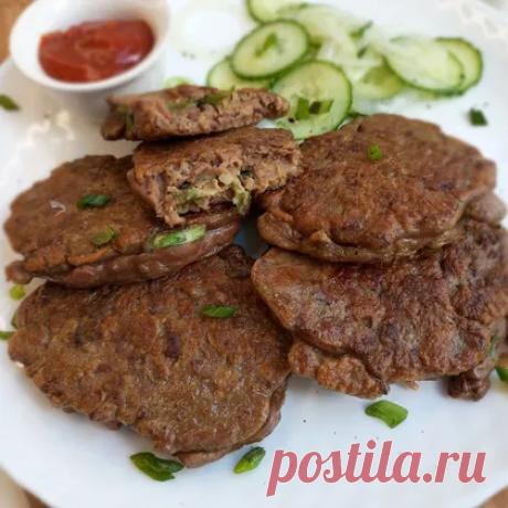 Рубленые котлеты из куриной печени с зелёным луком рецепт с фото пошаговый от Любовь Попова - Овкусе.ру
