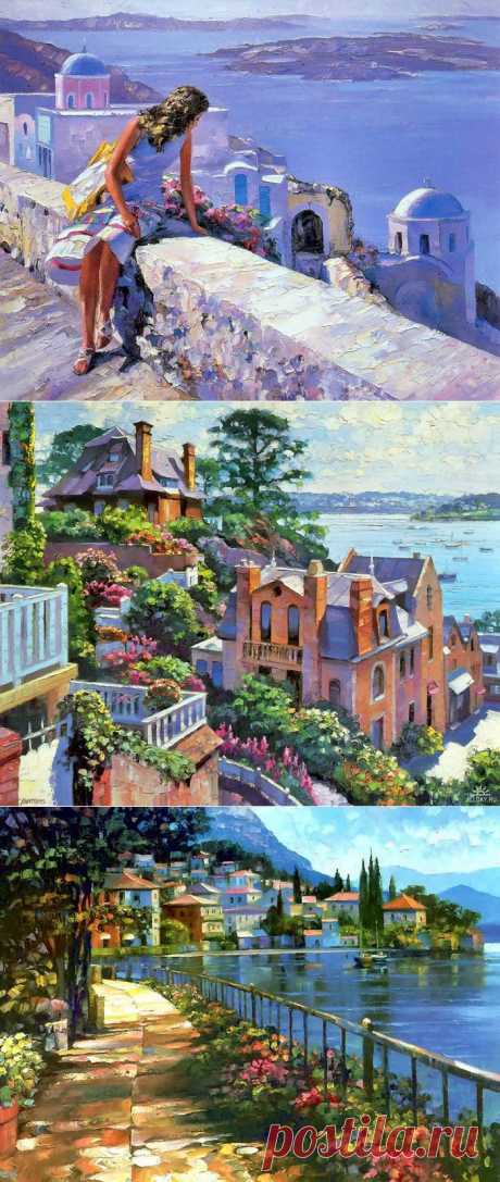 Удивительно красивые пейзажи Howard Behrens | Современное искусство