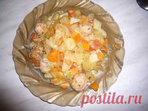 Картошка с тефтелями в горшочке в СВЧ | БУДЕТ ВКУСНО!