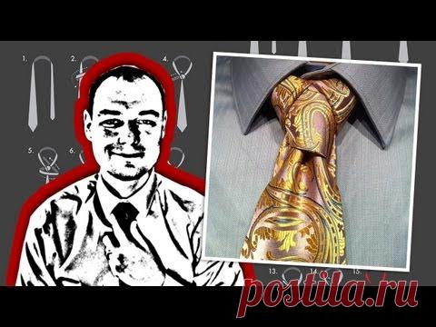 9 способов завязать галстук сногсшибательным узлом!