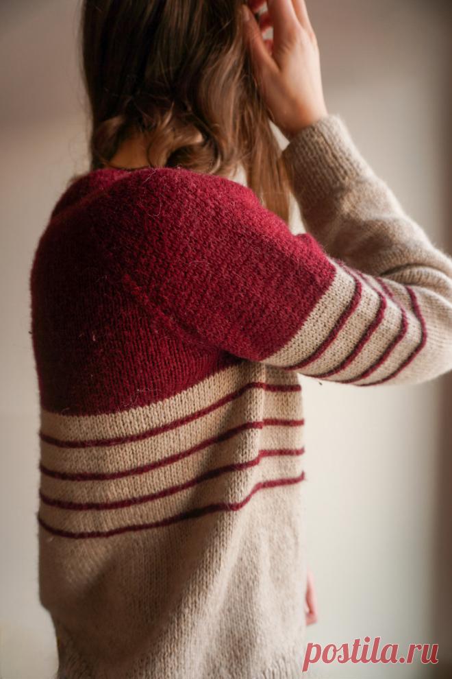 Свитер реглан Anna Winter - Вяжи.ру