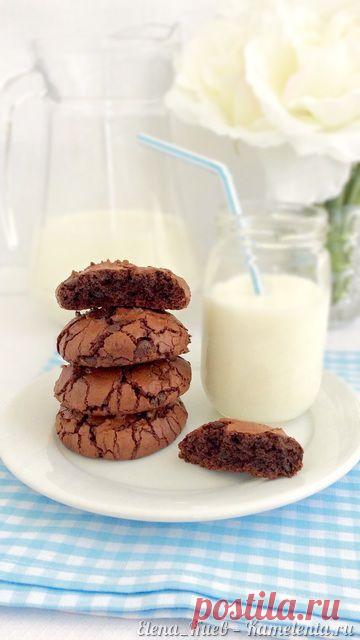Шоколадное печенье | Выпечка сладкая