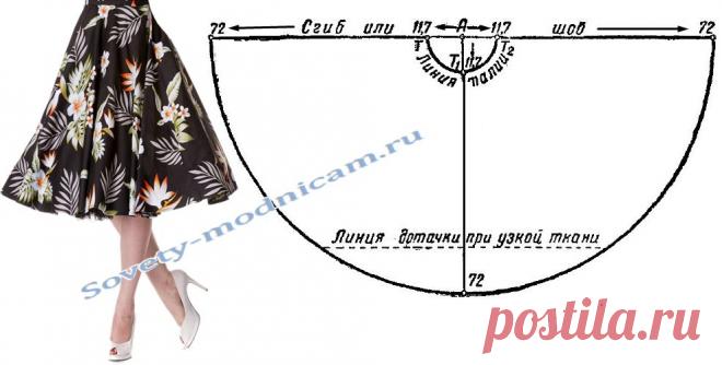 Юбка солнце клеш на поясе, на резинке. Универсальное построение юбки солнце | Советы модницам