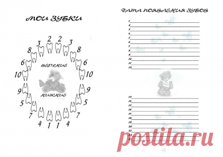 странички для маминого дневника