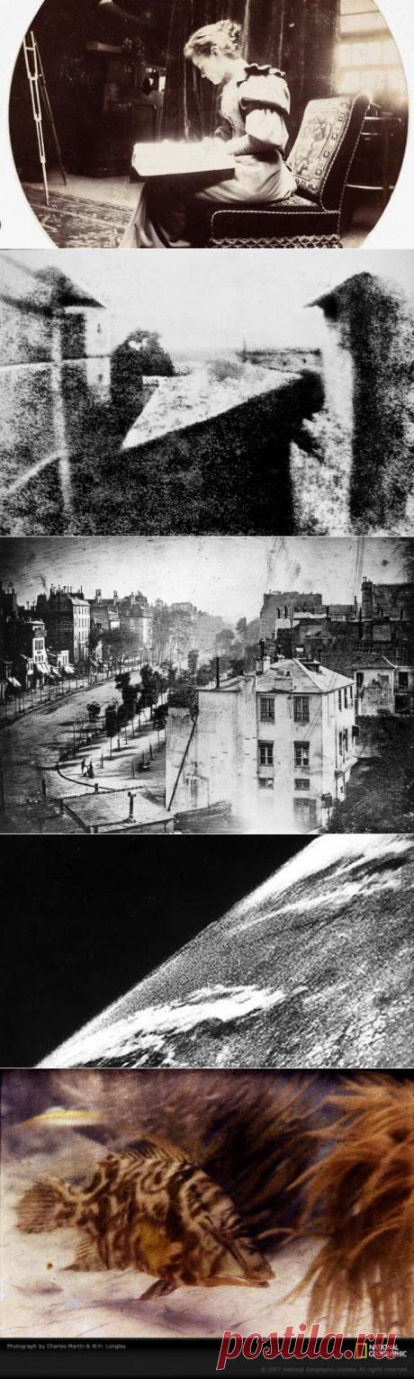 Кадры, с которых началась история фотографии.
