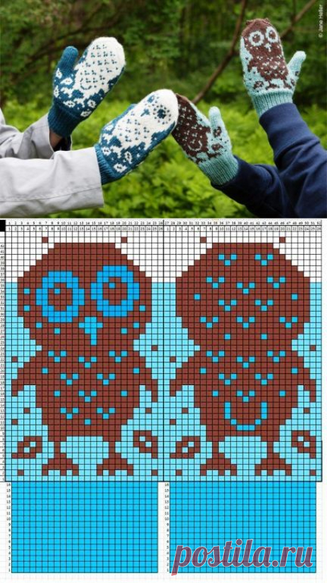 УЗОР ДЛЯ ВАРЕЖЕК