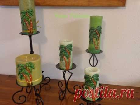 Diy: Manualidades de Velas talladas parte 1 (Candle Carving)