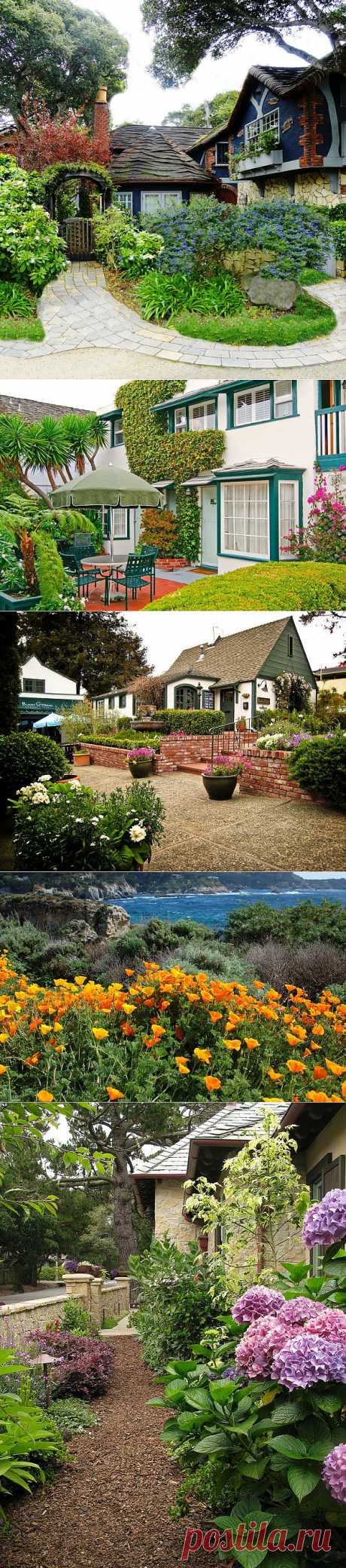 Сказочный калифорнийский город Carmel-by-the Sea