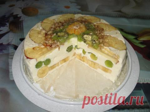 Торт "МОРОЗКО" (торт без выпечки). Фоторецепт. | 4vkusa.ru