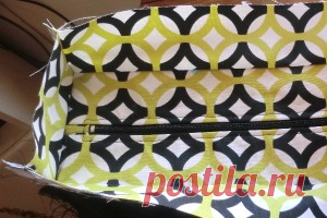 Recessed zipper on a bag « Best Fabric Store Blog
