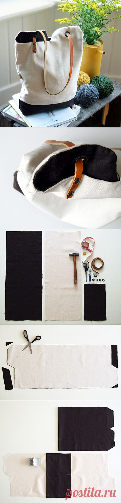 diy project: renske’s minimalist tote bag | Design*Sponge