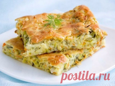 Шарлотка с капустой - Великий повар - пошаговые фоторецепты