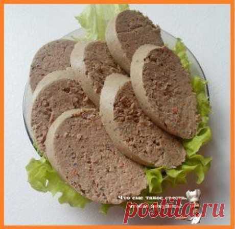 Домашняя ливерная колбаса