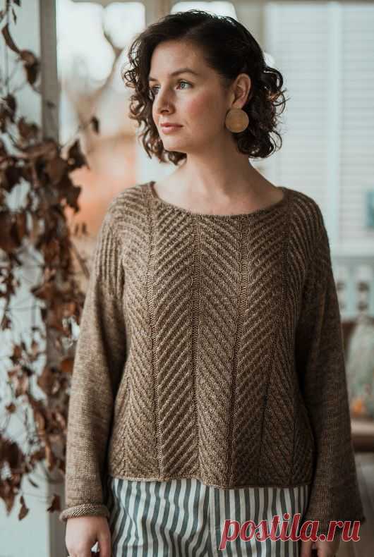 Вязаный джемпер Larkspur