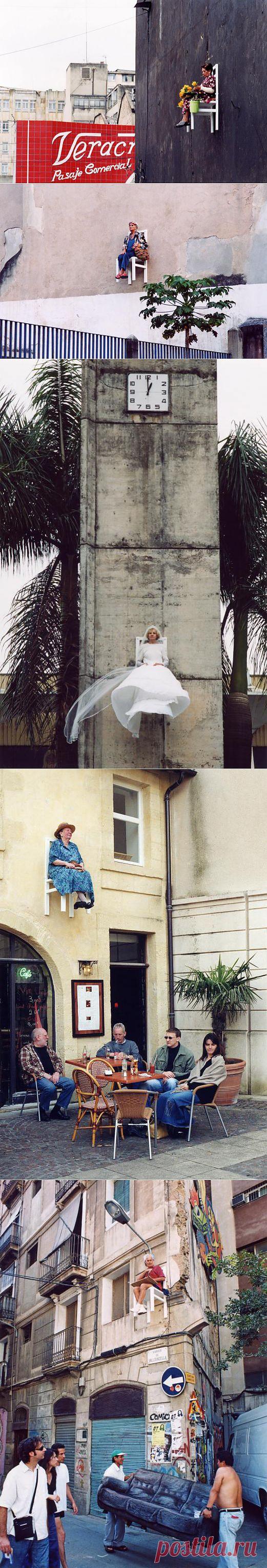 Старички над улицами Монреаля &bull;  НОВОСТИ В ФОТОГРАФИЯХ