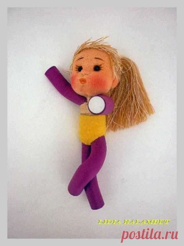 Куклы из бигуди
