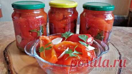 Маринованный болгарский перец на зиму