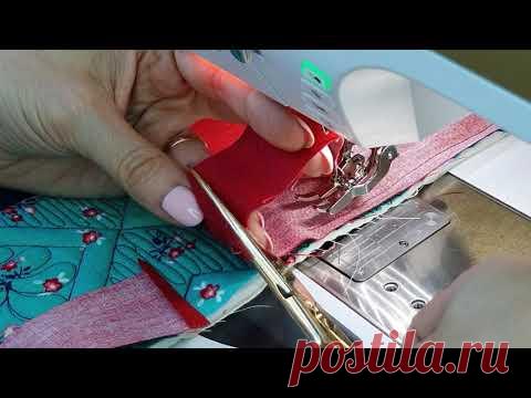 Как пришить классический кант