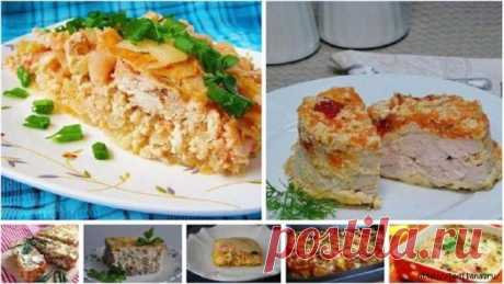 7 низкокалорийных вкуснейших запеканок с курицей