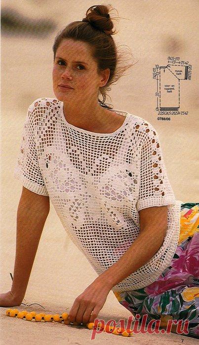 ФИЛЕЙНОЕ ВЯЗАНИЕ. ЛЕТНИЕ ИДЕИ С БАБОЧКАМИ