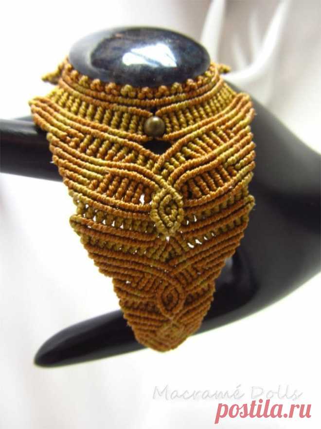 (11) Magnifique bracelet de Macramé Dolls | Макраме | Браслеты и Куклы