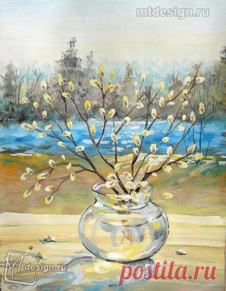 MTdesign » Архив блога » Весенняя верба