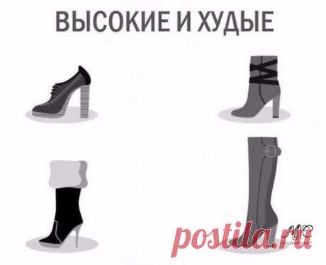 Какую обувь выбрать, учитывая телосложение и тип фигуры, чтобы ваш силуэт и пропорции выглядели максимально гармонично.