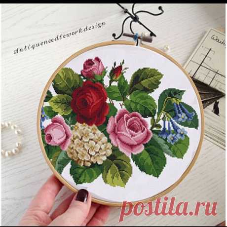 Antique floral bouquet.#petitpoint #tapestry #crossstitch #xstitch #antiquetapestry #antiqueneedlepoint#needlework #needlepoint #woolwork#crossstitcher #crossstitchpattern #nakış#embroideryart #embroidery #