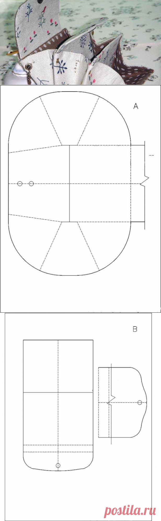 В сложенном виде аккордеон бумажник Учебник ~ DIY Учебник идеи!