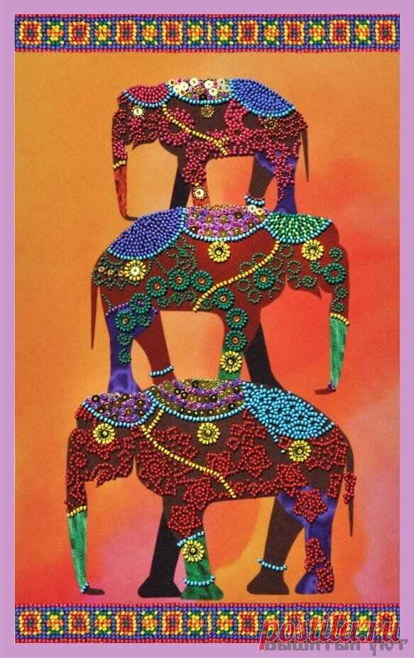 Набор для вышивки бисером 