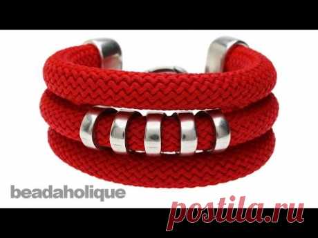 How to Make a Triple Strand Climbing Rope Bracelet