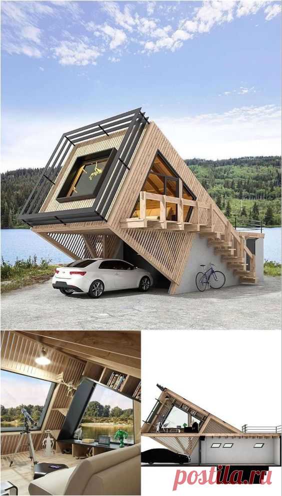 Chalet | Unique house design, Modern architecture house, Beach house design