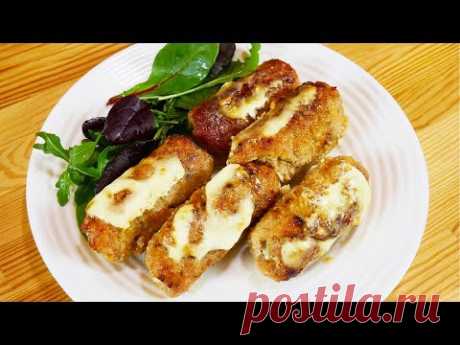 Мясные пальчики с начинкой