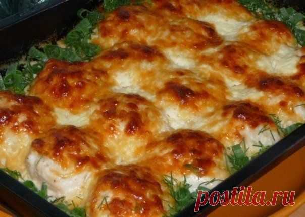 Куриные шарики в сливочном соусе. Необыкновенная вкуснятина!