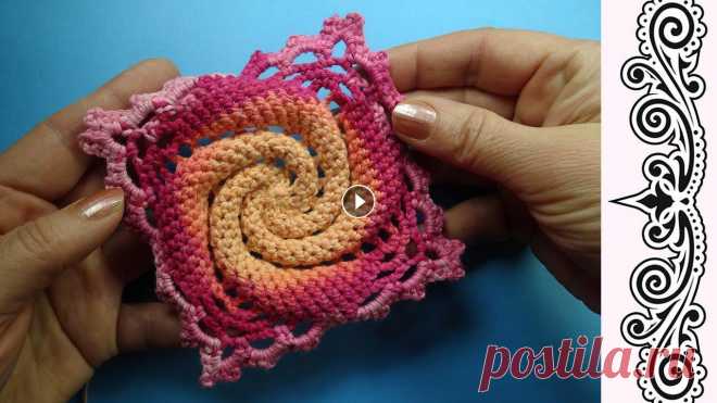 Crochet square Квадратные мотивы крючком 357 Crochet square Квадратные мотивы крючком Хочешь получать новые видео прямо на емайл?...