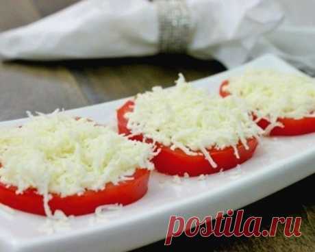 Снежные томатные ломтики