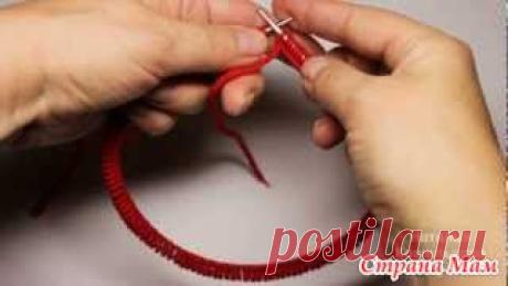 Соединение начального ряда - Вязание - Страна Мам