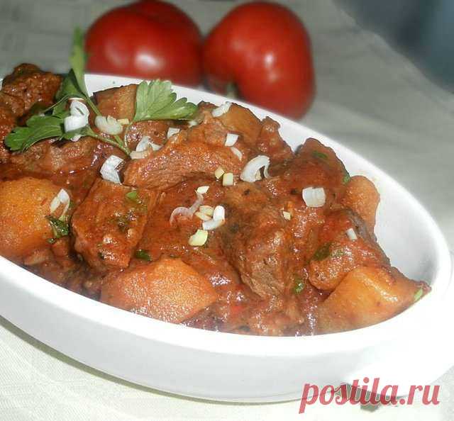 Мясное рагу, которое готовится само по себе