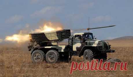БМ-21 &quot;Град&quot; (9К51) - реактивная система залпового огня