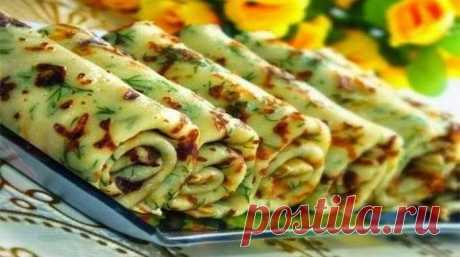Низкокалорийные кабачковые блинчики | Вкусные рецепты
