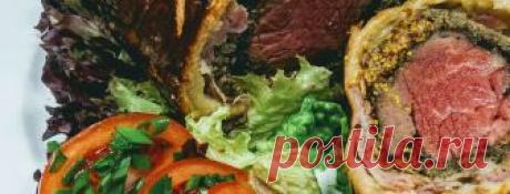 Говядина «Веллингтон» в беконе с грибным паштетом — рецепт с фото в Журнале Маркета