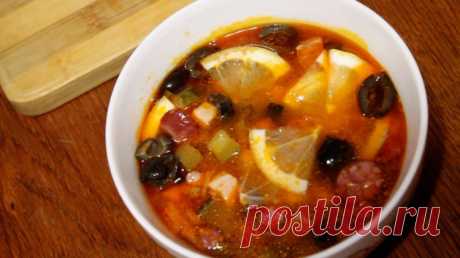 Солянка мясная сборная - Простые рецепты Овкусе.ру