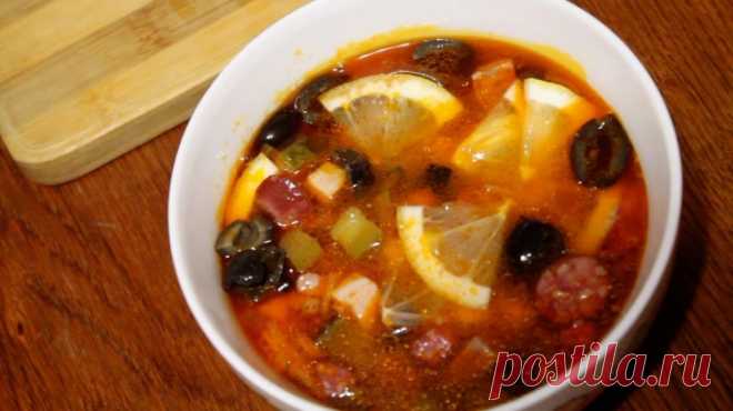 Солянка мясная сборная - Простые рецепты Овкусе.ру