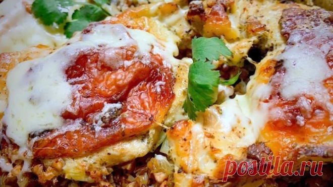 Вкусный УЖИН для Всей Семьи из Простых продуктов! Просто потрясающе!