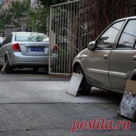 Зачем китайцы прикрывают колеса фанерками