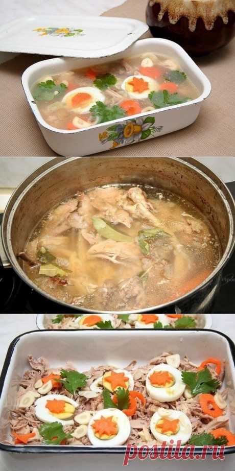 Куриный холодец