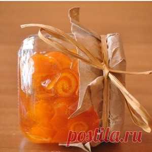 Варенье из апельсиновых корочек