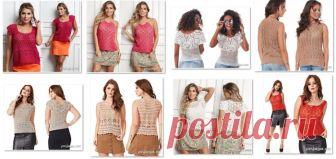 Ажурные топы на лето от дизайнеров Circulo. / Обсуждение на LiveInternet - Российский Сервис Онлайн-Дневников