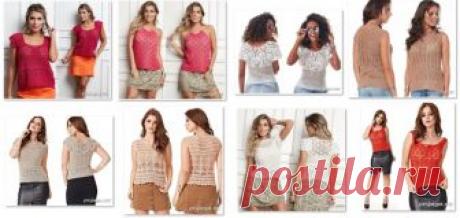 Ажурные топы на лето от дизайнеров Circulo. / Обсуждение на LiveInternet - Российский Сервис Онлайн-Дневников